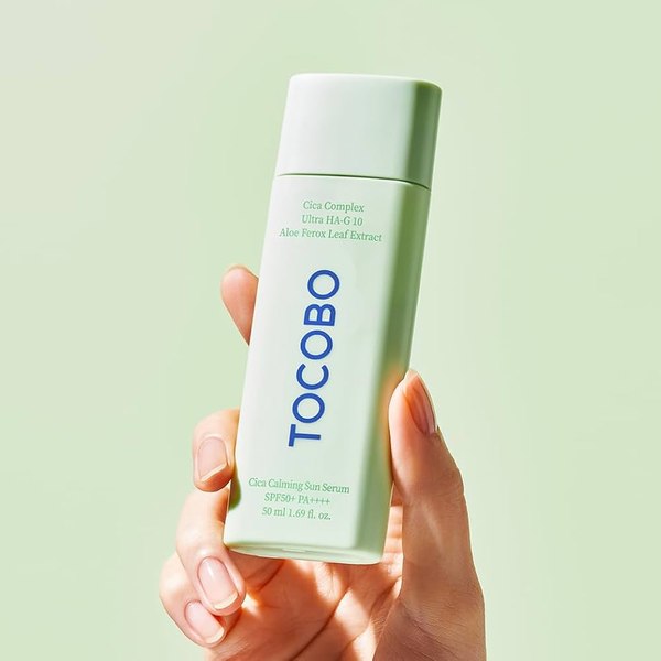 Крем солнцезащитный Tocobo Сыворотка Cica Calming Sun Serum (10мл)