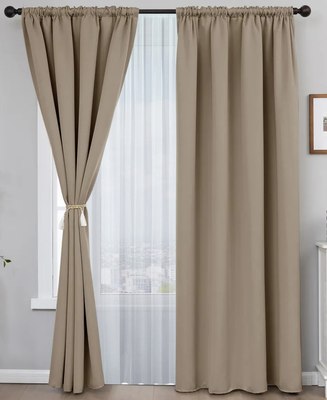 

Комплект штор, Блэкаут 400x250 + Гардина Вуаль 300х250