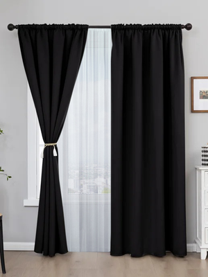 

Комплект штор, Блэкаут 400x260 + Гардина Setka 300х260