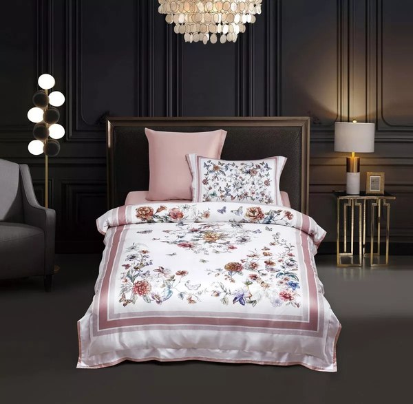 Комплект постельного белья Arya Fancy Tencel Aponi 2сп / 8680943253972