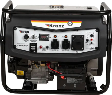 Бензиновый генератор Kranz KR9000EA / KR-16-1138 — фото 4