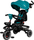 Трехколесный велосипед с ручкой Farfello 6800 (изумрудный) - 