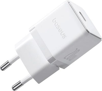 Адаптер питания сетевой Baseus Palm 20W EU / P10111602213-00 (белый) - 