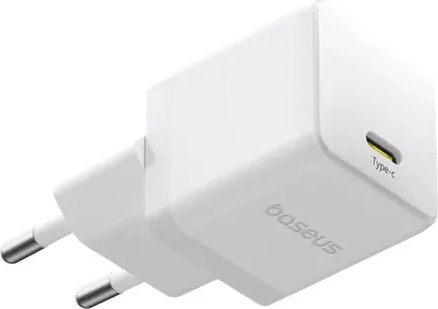 Адаптер питания сетевой Baseus Palm 30W EU / P10111605213-00 (белый)