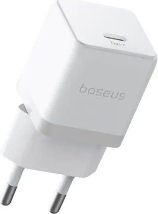 Адаптер питания сетевой Baseus Palm 30W EU / P10111605213-00 (белый)