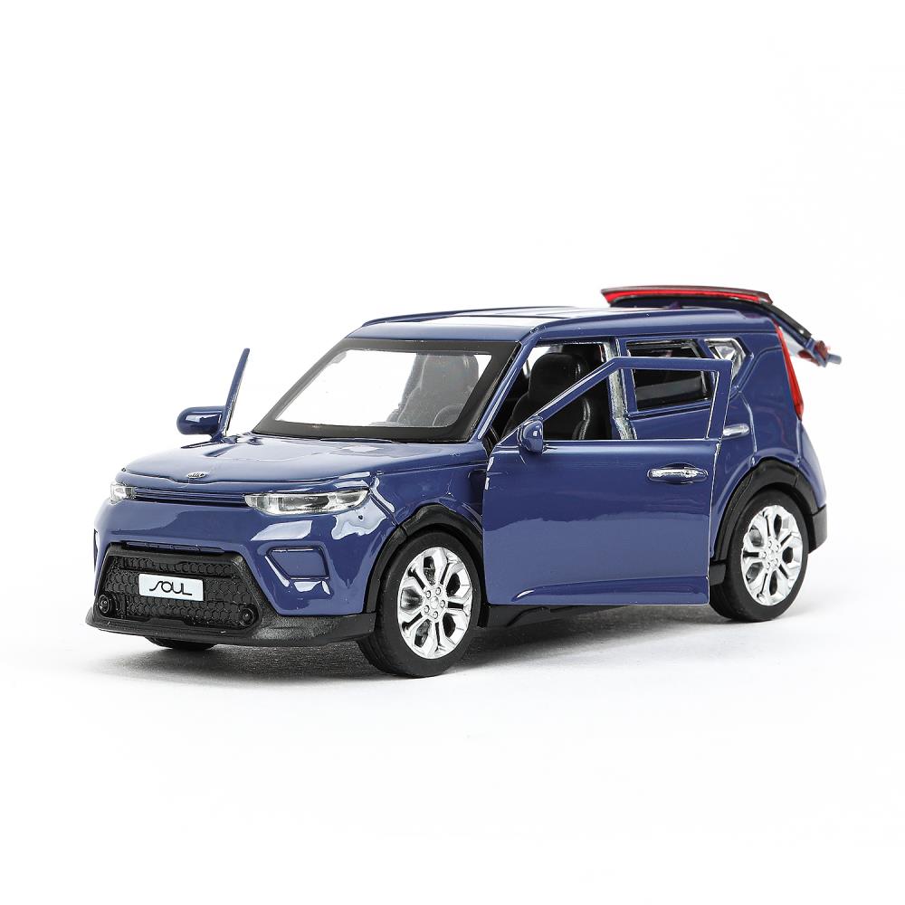 Автомобиль игрушечный Технопарк KIA soul / SOUL-12-DBU (темно-синий) — фото 4