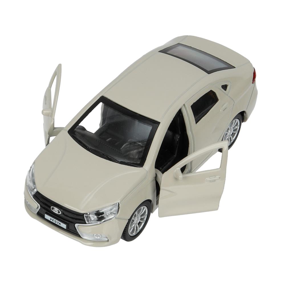 Автомобиль игрушечный Технопарк Lada vesta / VESTA-12-BG (бежевый) — фото 6