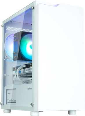 Корпус для компьютера Zalman T4 Plus (белый) - 