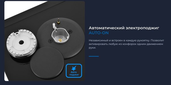 Газовая варочная панель Zugel ZGH601B