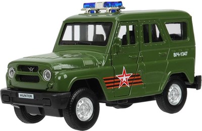 

Автомобиль игрушечный, Uaz Hunter Армия России / HUNTER-12SLARR-GN-WOD