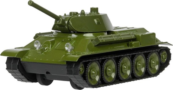 Танк игрушечный Технопарк Уралвагонзавод Т-90 Т-34 / T34-12SL-GN