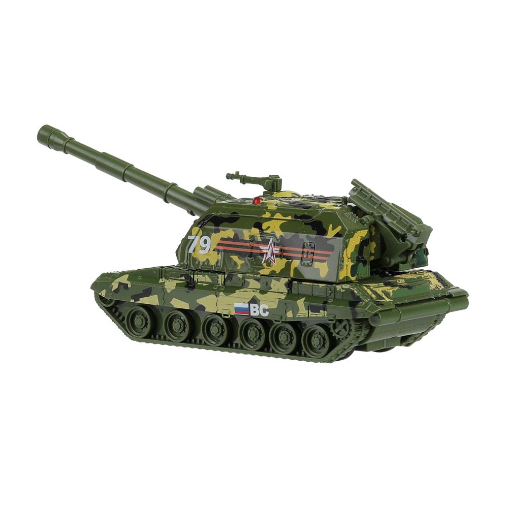 Танк игрушечный Технопарк Мста-Гаубица / MSTA-12SLMIL-GN-WOD — фото 3