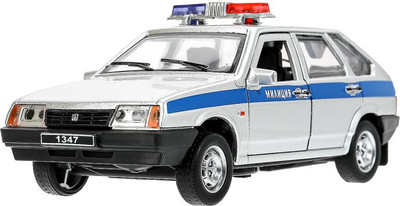 Автомобиль игрушечный Технопарк Ваз-2109 Спутник / 2109-12SLPOL-GY -