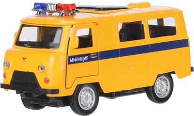 

Автомобиль игрушечный, Уаз-452 буханка Милиция / UAZ452-11SLPOL-YE