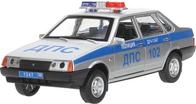

Автомобиль игрушечный, Lada Ваз-21099 Полиция / 21099-132SLPOL-SR