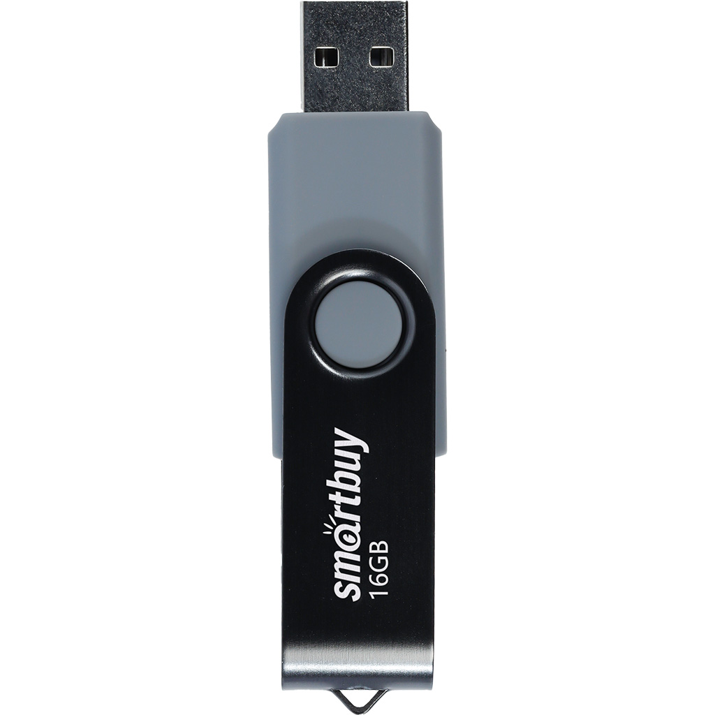 USB flash накопитель SmartBuy Twist Black 16GB (SB016GB2TWK) — фото 2