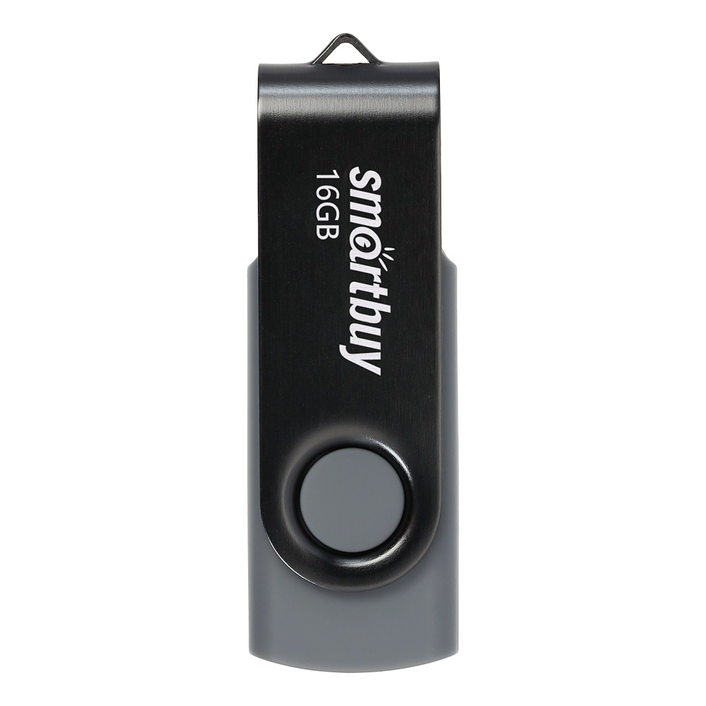 USB flash накопитель SmartBuy Twist Black 16GB (SB016GB2TWK)