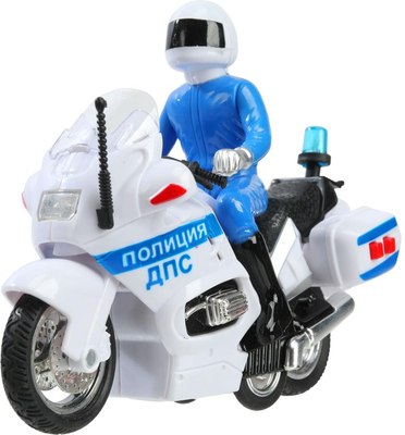 

Мотоцикл игрушечный, Мотоцикл Полиция / MOTOFIG-15PLPOL-WH