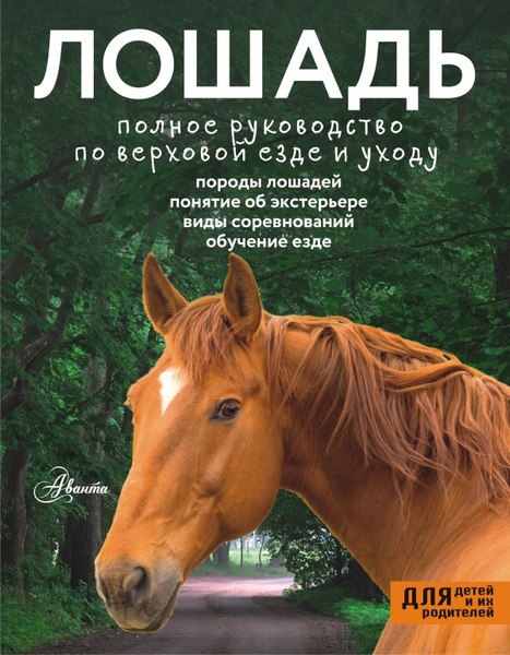 Книга АСТ Лошадь. Полное руководство по верховой езде и уходу (Иванова Мария и др., твердая обложка)