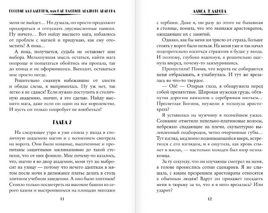 Художественная книга АСТ Пособие для адептки, или Как влюбить ледяного дракона (Жданова Алиса) — фото 5