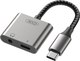Адаптер XO С Type-c на Type-c + 3.5mm 27W / NB-R257B - 