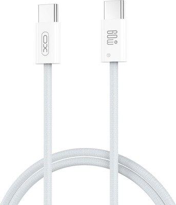 Кабель XO Type-C to Type-C CC 60W / NB-Q273 (белый) - 