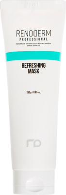 Маска для лица кремовая Renoderm Professional Refreshing освежающая очищающая (250мл) - 