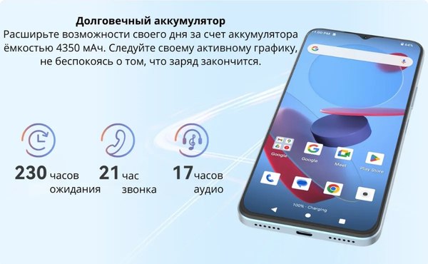 Смартфон Cubot V1 8GB/256GB (розовый)