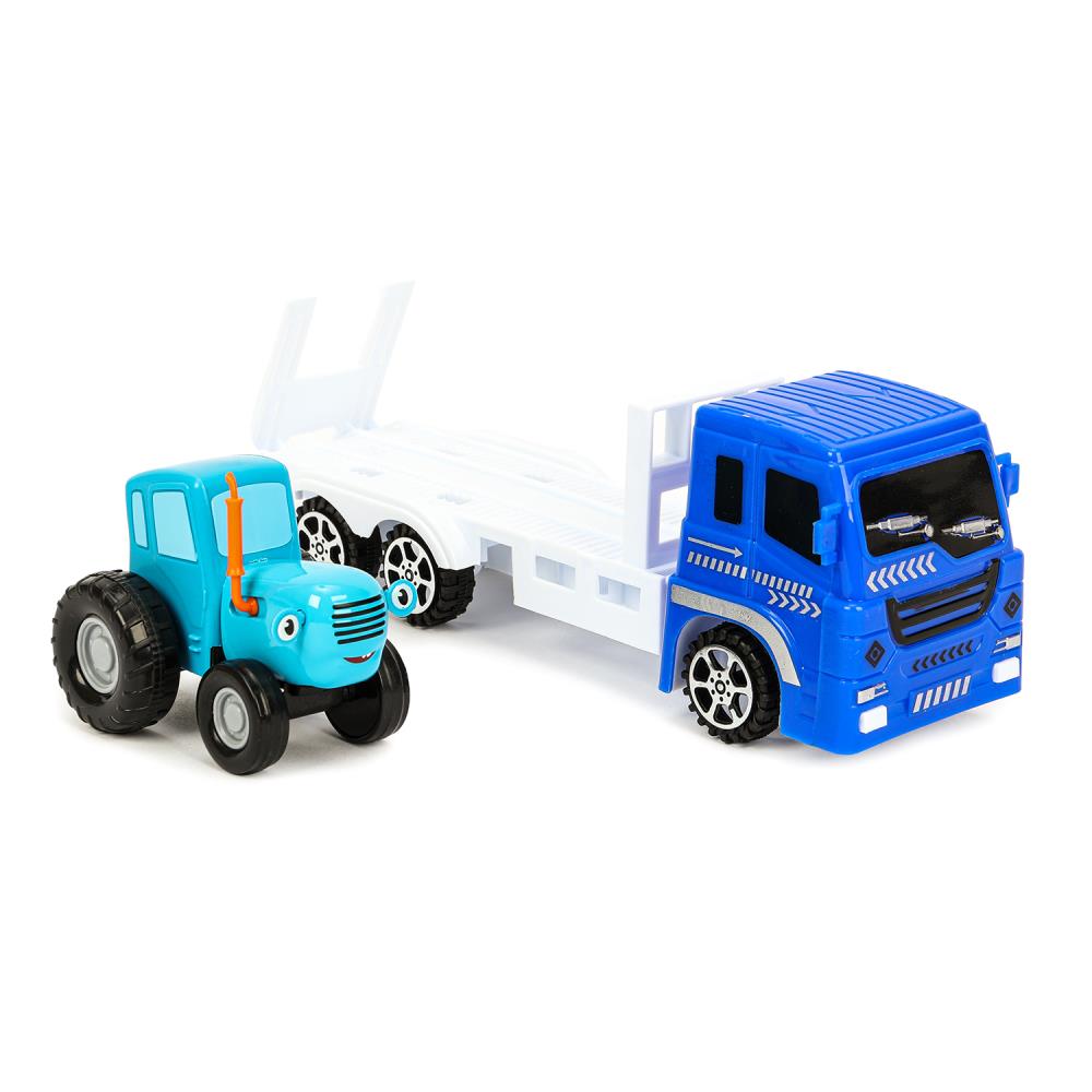 Набор игрушечных автомобилей Технопарк Синий Трактор / BLUTRA-7-AUTO-WOD — фото 3