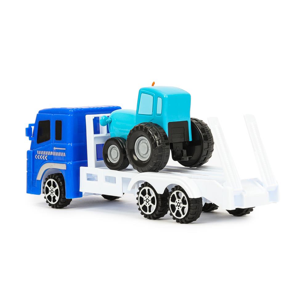 Набор игрушечных автомобилей Технопарк Синий Трактор / BLUTRA-7-AUTO-WOD — фото 4