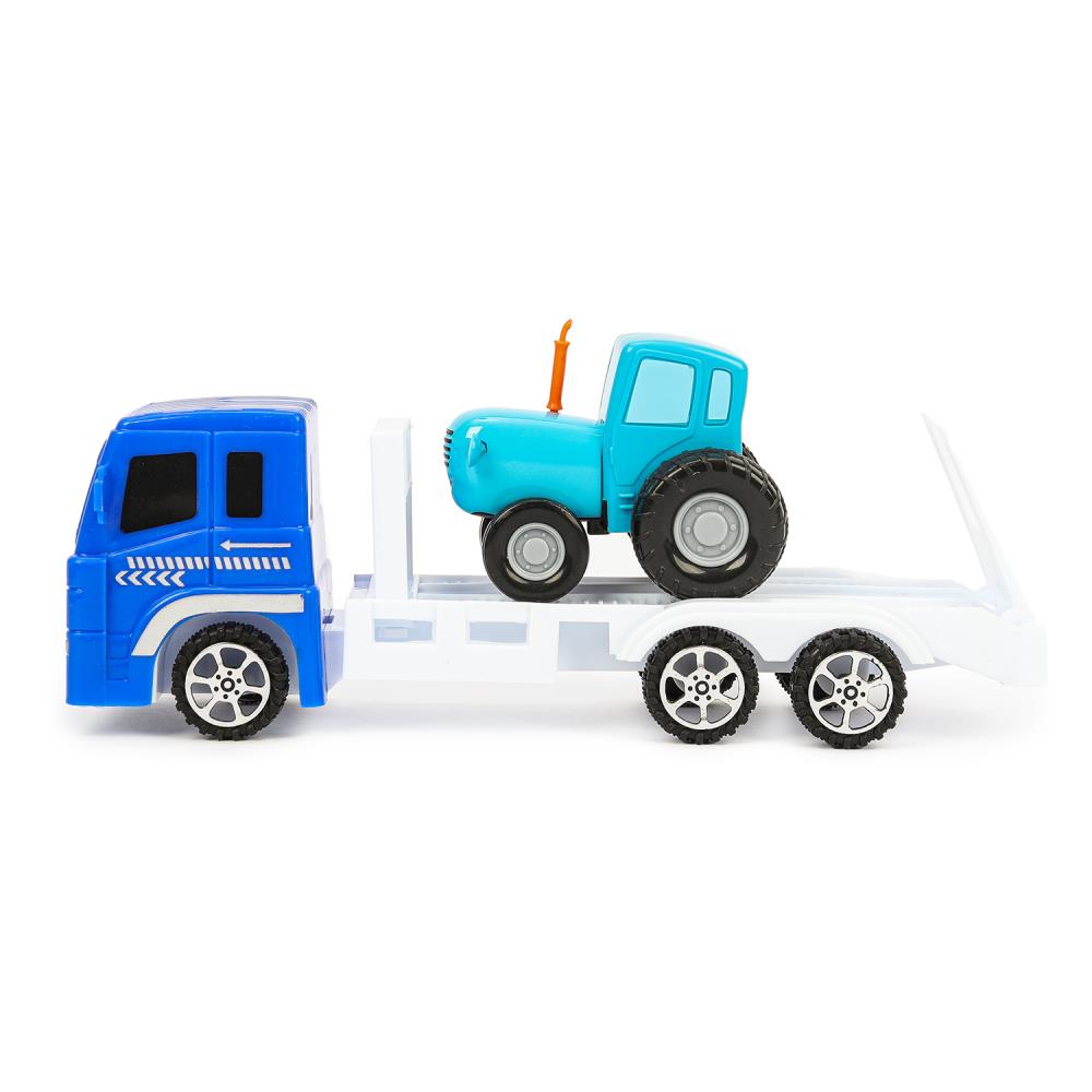 Набор игрушечных автомобилей Технопарк Синий Трактор / BLUTRA-7-AUTO-WOD — фото 2
