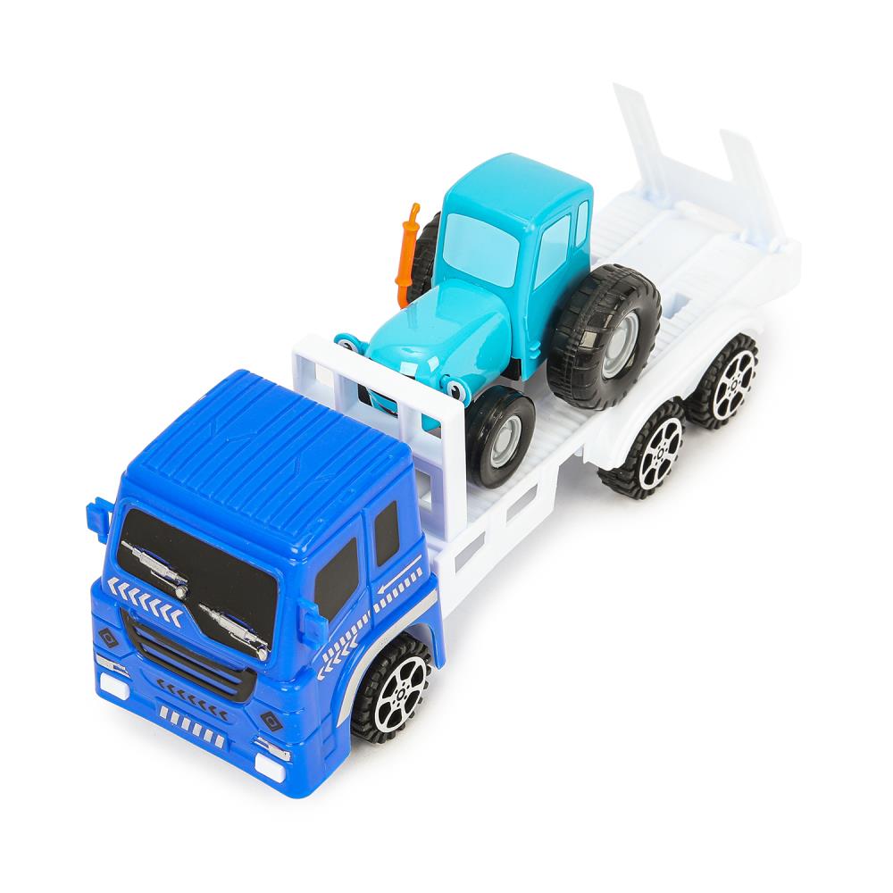 Набор игрушечных автомобилей Технопарк Синий Трактор / BLUTRA-7-AUTO-WOD — фото 6