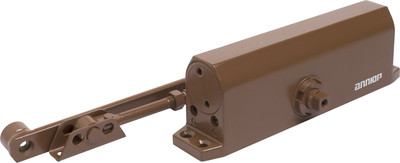 Доводчик с рычагом Аллюр Comfort ДД 208/4-6 A-C RAL8024 (коричневый) - 