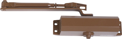 Доводчик с рычагом Аллюр Comfort ДД 168/3-5 A-C RAL8024 (коричневый) - 