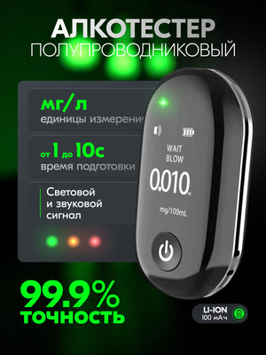 Алкотестер Soft Drive SoberSpy - 