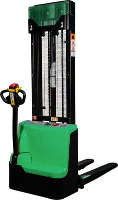 

Штабелер самоходный, 1.5т 4.0м WS15H-4000SC PRO Li-ion 24/60 В/Ач / 1049223