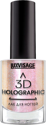 Лак для ногтей LUXVISAGE 3D Holographic тон 718 - 