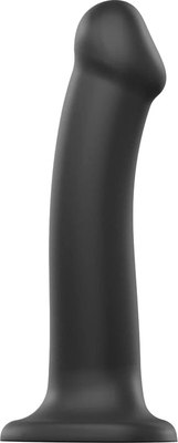 Фаллоимитатор Lovely Planet Strap-On-Me Dildo Dual Density Semi-Realistic 601314 (M, черный) - 