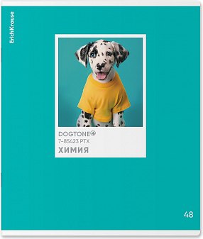 Тетрадь предметная Erich Krause DogTone Химия / 63352 (48л, клетка)