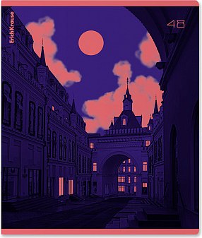 Тетрадь Erich Krause Neonsburg / 63296 (48л, клетка) - 