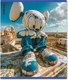 Тетрадь Erich Krause Roof Toy / 63294 (48л, клетка) - 