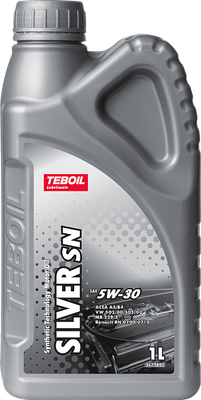 Моторное масло Teboil Silver SN 5W30 / 3453911 (1л) -