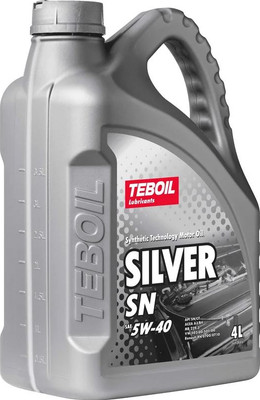 Моторное масло Teboil Silver SN 5W40 / 3453924 (4л) - 