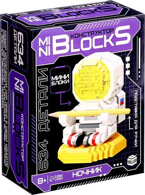 

Микроконструктор, Ночник. Mini Blocks. Космонавт MY97017 / 10702978