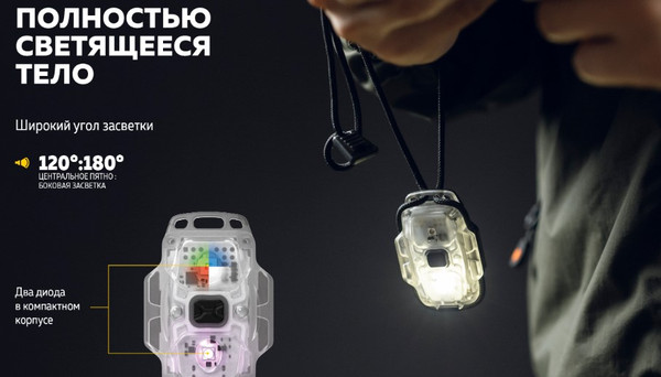 Фонарь Armytek Crystal Pro IR Grey / F10201GIR