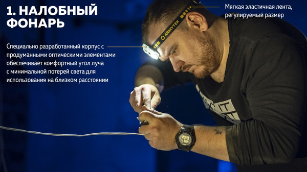 Фонарь Armytek Crystal Pro IR Grey / F10201GIR