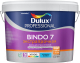 Краска Dulux Bindo 7 для стен и потолков (9л, белый матовый) - 