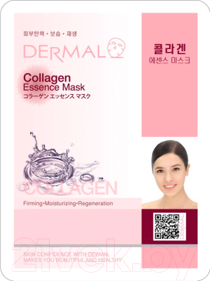 Маска для лица тканевая Dermal Collagen Essence Mask (23г)