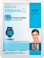 Маска для лица тканевая Dermal Aqua Collagen Essence Mask (23г) - 
