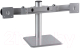 Миниатюра изображения товара Кронштейн для монитора ABC Mount ProSolution-D10 (серебристый)